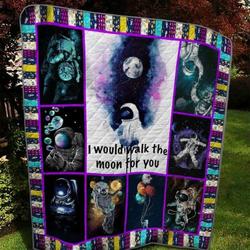 Astronaut Bs0204 1 Quilt Blanket  Quilt and Home Decor
