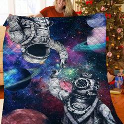 Astronaut Jfj Quilt Vx and Home Decor