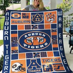 Auburn Tigers B270610 Quilt Blanket and Home Decor