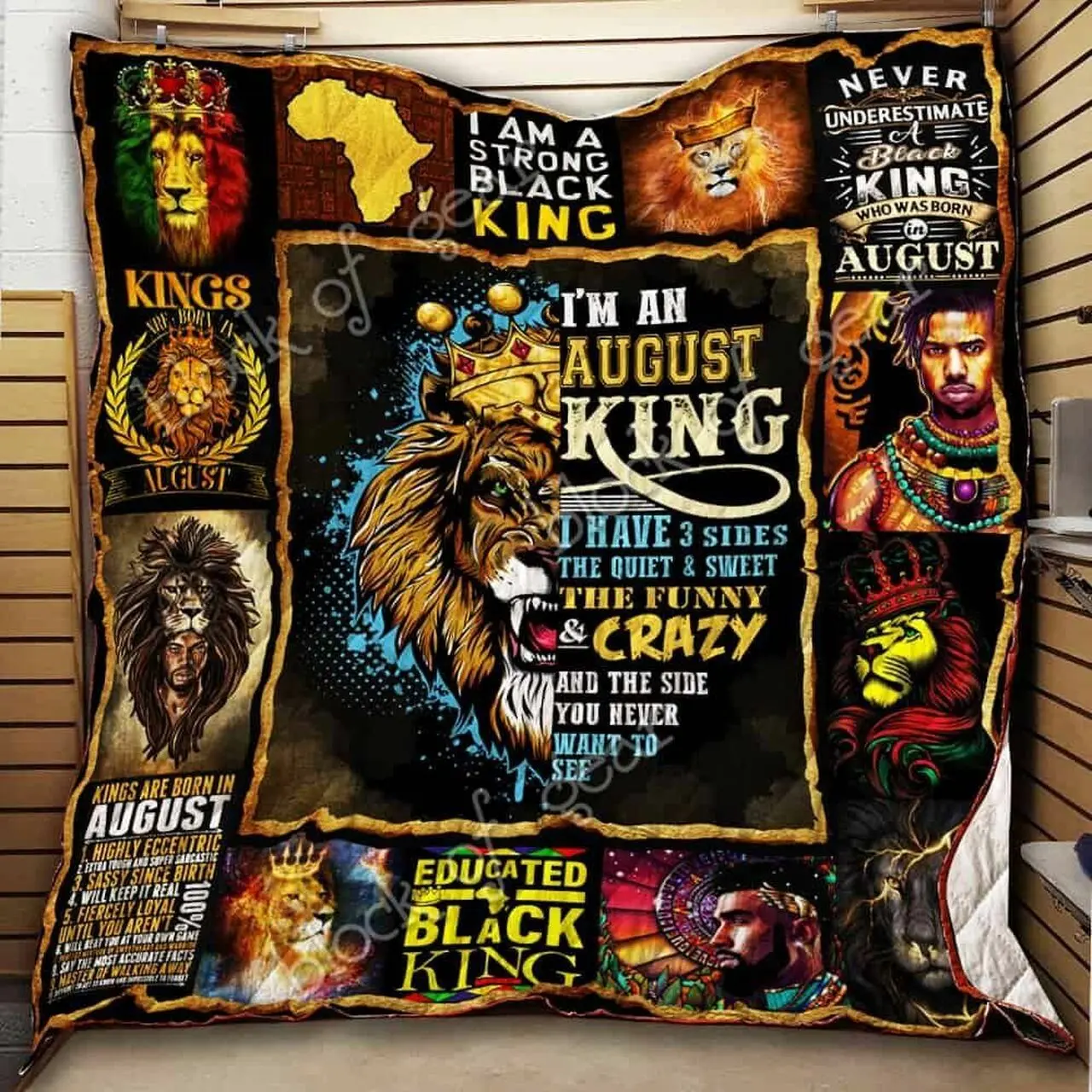 August King Ah Quilt Derqbd and Home Decor