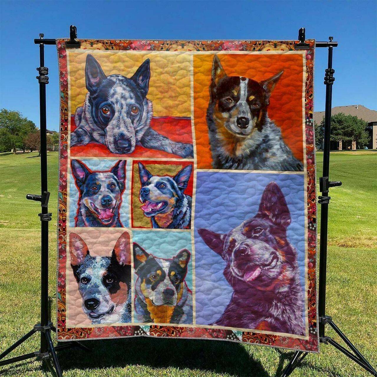Australian Cattle Dog DHCCNA0909 Quilt Blanket and Home Decor