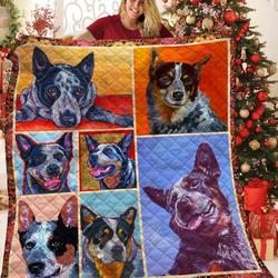 Australian Cattle Dog Jfj Quilt Et and Home Decor