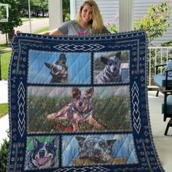 Australian Cattle Dog Qui14004 3D Personalized Customized Quilt Blanket 20 and Home Decor