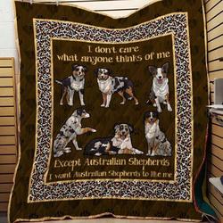Australian Shepherd 09 Blanket Th10072019 Quilt and Home Decor