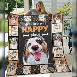 Australian Shepherd Dog Awesome E Quilt Derqoc and Home Decor