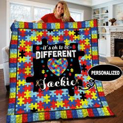 Autism Quilt Blanket BBB090522HT and Home Decor