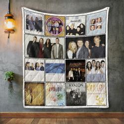 Avalon Album Covers Quilt Blanket and Home Decor
