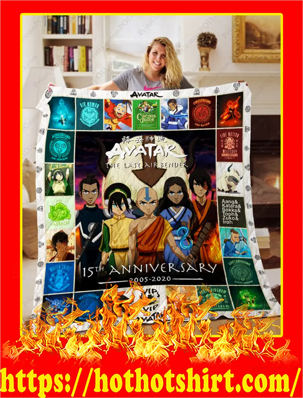 Avatar The Last Airbender Quilt Blanket and Home Decor