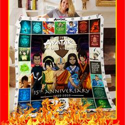 Avatar The Last Airbender Quilt Blanket and Home Decor