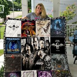 Avenged Sevenfold Albums Cover Poster Quilt Blanket and Home Decor