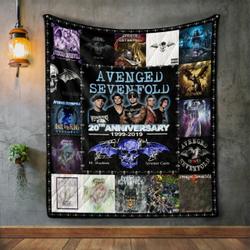 Avenged Sevenfold Style 3 Album Covers Quilt Blanket and Home Decor