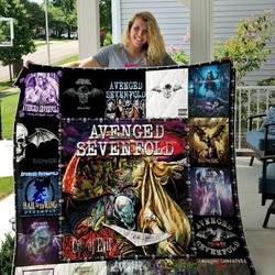 Avenged Sevenfold - The City Of Evil Quilt Blanket and Home Decor