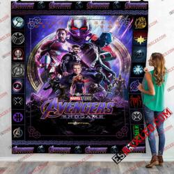 Avenger Team 12 Marvel Infinity War End Game 3D Customized Quilt Blanket and Home Decor