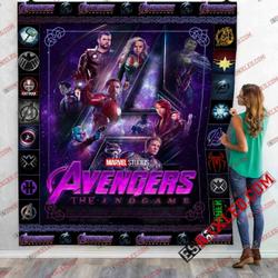 Avenger Team 26 Marvel Infinity War End Game 3D Customized Quilt Blanket and Home Decor