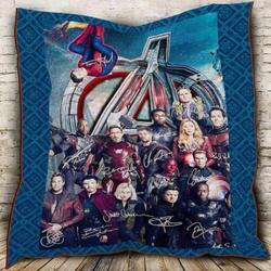 Avengers Sign Blanket Th0807 Quilt and Home Decor