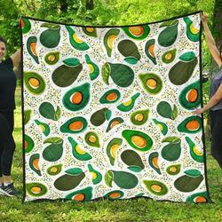 Avocado Design Pattern DHCDHC DT1910 Quilt Blanket and Home Decor