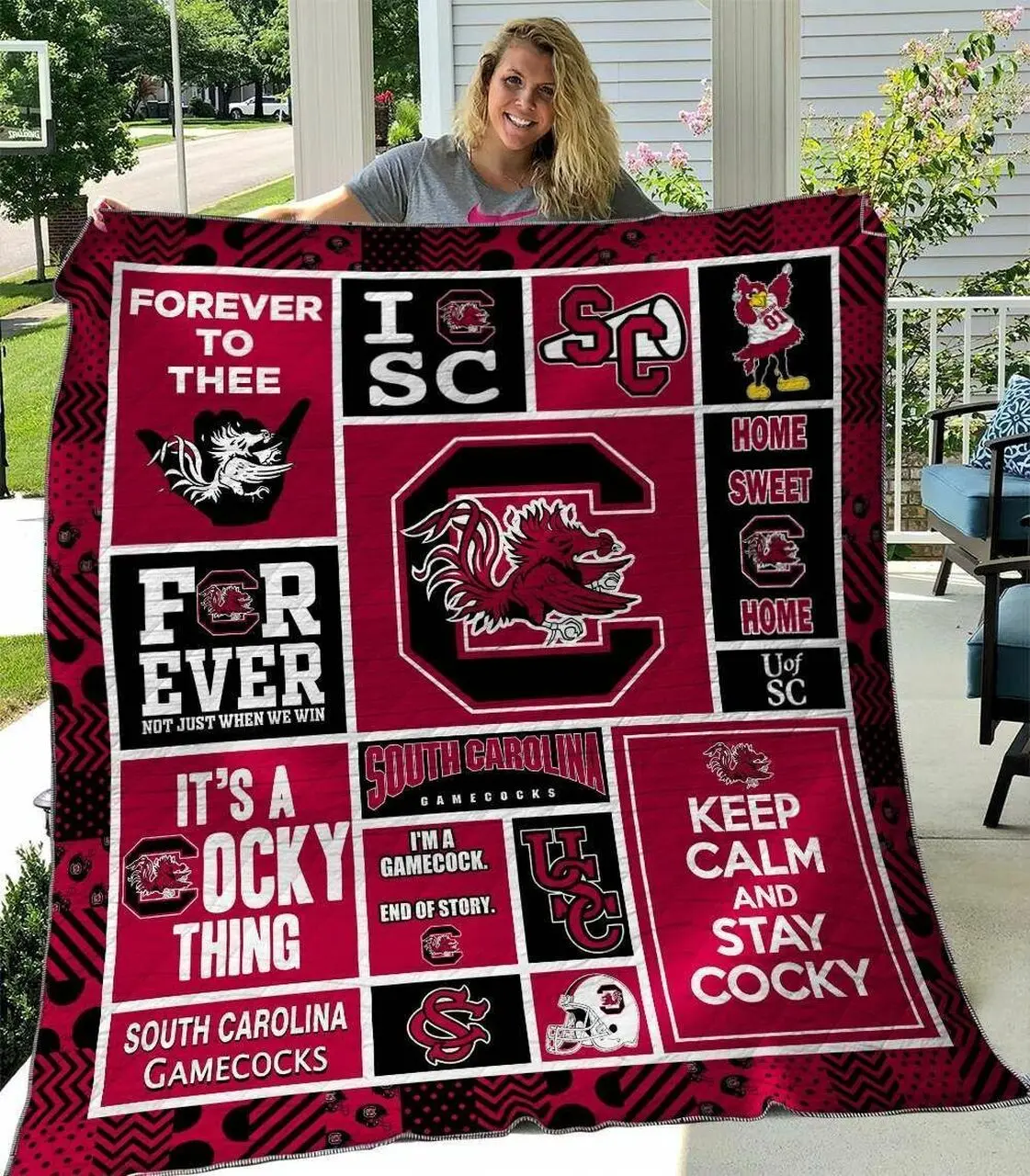 B280512 Quilt Blanket Sleepy and Home Decor