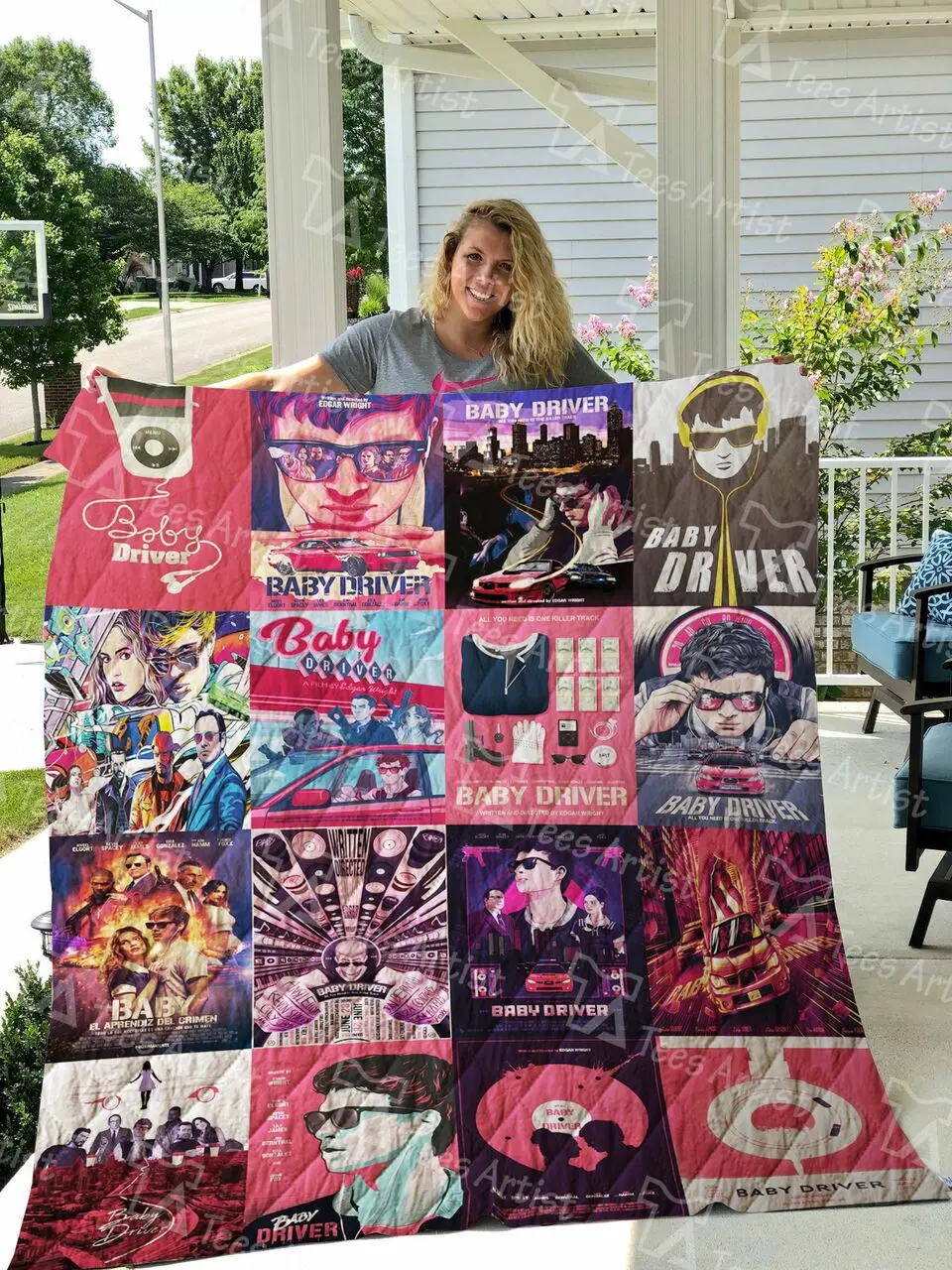Baby Driver Quilt Blanket 0451 and Home Decor