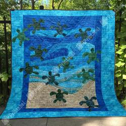Baby Turtle DHCDHC DT0910 Quilt Blanket and Home Decor