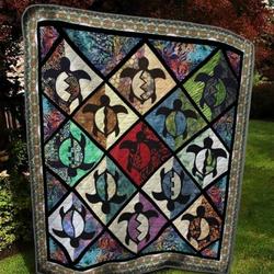 Baby Turtle Quilt Blanket  Quilt and Home Decor