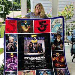 Babylon 5 Quilt Blanket 01 and Home Decor