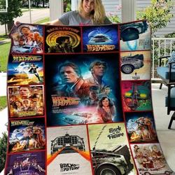 Back To The Future Blanket Th1607 Quilt and Home Decor