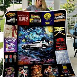 Back To The Future Quilt Blanket M100610  Quilt and Home Decor