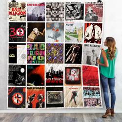 Bad Religion Quilt Blanket 0304 and Home Decor