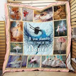 Ballet Blanket Kc1707 Quilt and Home Decor