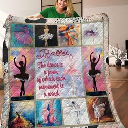 Ballet Jfj Quilt Ak and Home Decor
