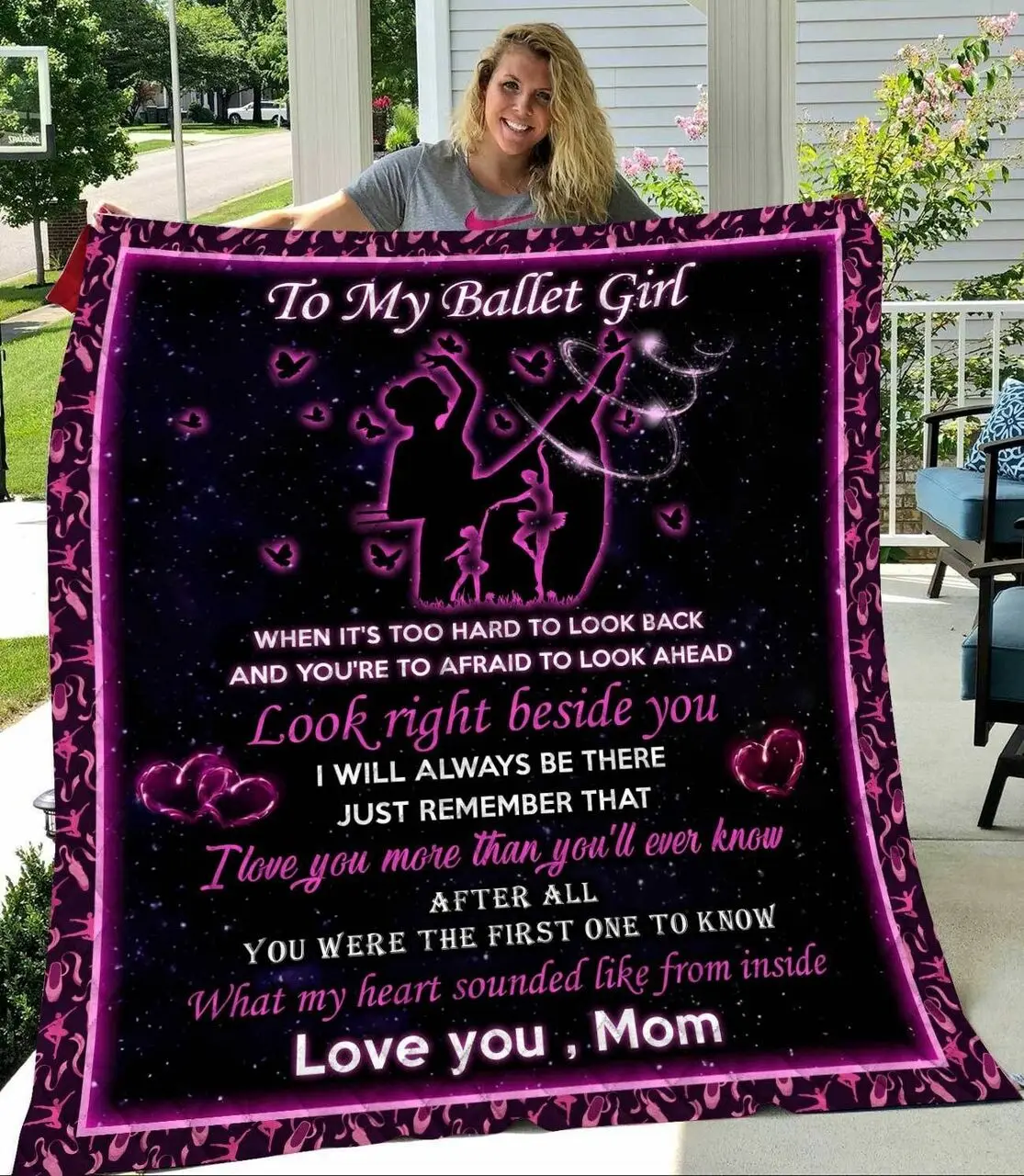 Ballet Mom Quilt Hgi and Home Decor