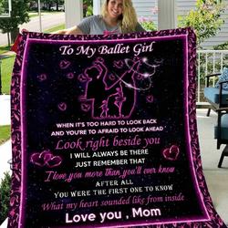 Ballet Mom Quilt Hgi and Home Decor