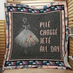 Ballet Quilt Blanket ABC07114255 and Home Decor