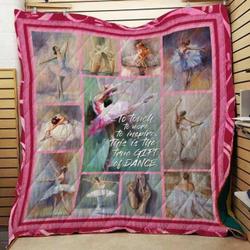 Ballet Quilt Blanket Dhc11021260Td and Home Decor