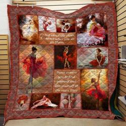 Ballet Quilt Blanket Dhc11021292Td and Home Decor