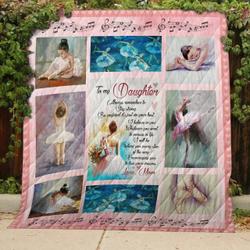 Ballet Quilt Blanket Dhc13121839Vt and Home Decor
