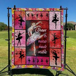 Ballet Td2809017 Quilt Blanket and Home Decor