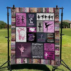 Ballet Td2809018 Quilt Blanket and Home Decor