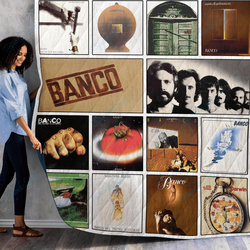 Banco Del Mutuo Soccorso Albums Quilt Blanket 01 and Home Decor