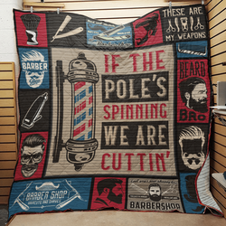 Barber Quilt Blanket ABC07111621 and Home Decor