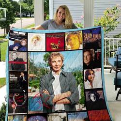 Barry Manilow All Season Plus Size Quilt Blanket and Home Decor