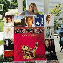 Barry Manilow Quilt Blanket 0884 and Home Decor