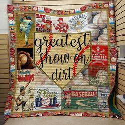 Baseball 1000003 Quilt Blanket  Quilt and Home Decor