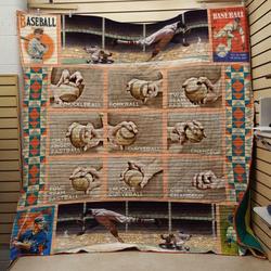 Baseball 1000028 Quilt Blanket  Quilt and Home Decor