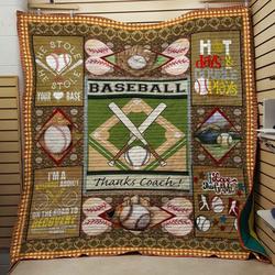 Baseball 103002 3D Customized Quilt Blanket 555 and Home Decor