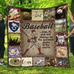 Baseball Blanket 1  Quilt and Home Decor