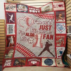 Baseball Cla1610005Q Quilt Blanket and Home Decor
