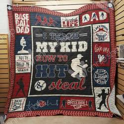 Baseball Dad Quilt Blanket Dhc1102475Td and Home Decor