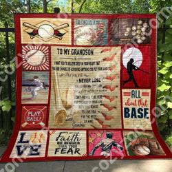 Baseball DHCDHC DT2210 Quilt Blanket and Home Decor