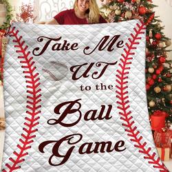 Baseball Jfj Quilt Ay and Home Decor